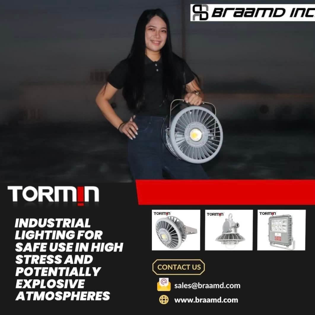 Tormin Industrial Lighting for High Stress and Potentially Explosive Atmospheres