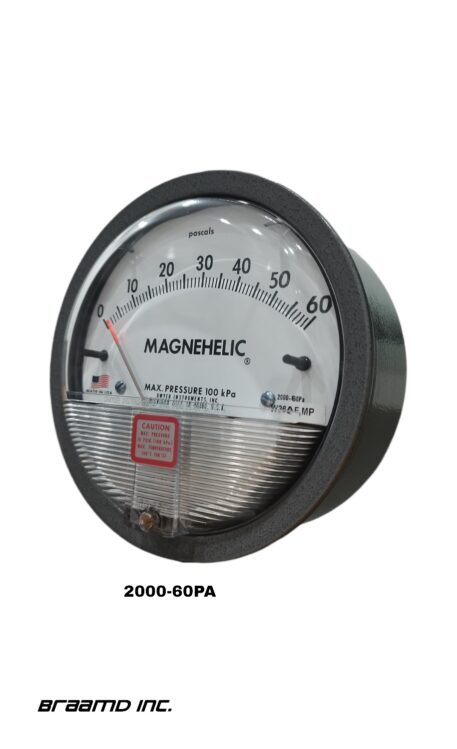 DWYER DIFFERENTIAL PRESSURE GAUGE-MAGNEHELIC 2000-60PA