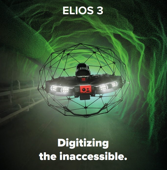 ELIOS 3 Digitizing the inaccessible.