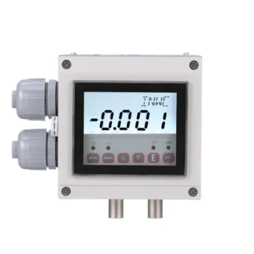 Dwyer SERIES DHII DIGIHELIC® DIFFERENTIAL PRESSURE CONTROLLER - NEMA 4 (IP66) Housing with Large, Bright LCD, Square Root Output for Flow