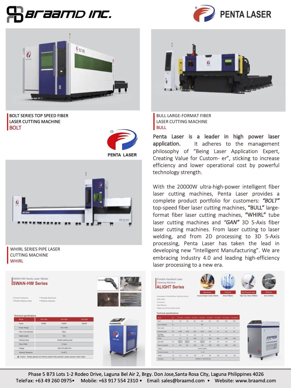 Penta Laser - High-Power Laser Application