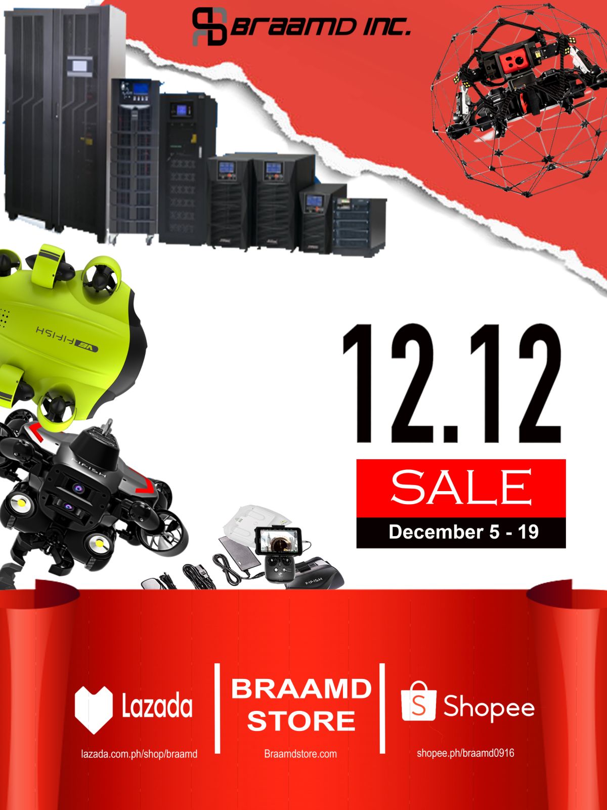 Braamd Industrial Stores - It's the Holidays, and it's 12/12!