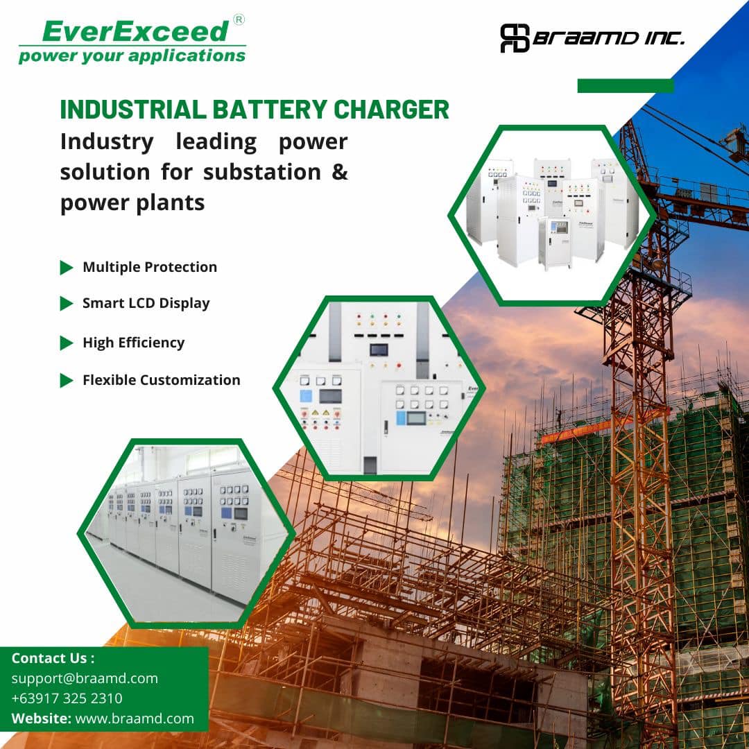 EverExceed industrial battery charger