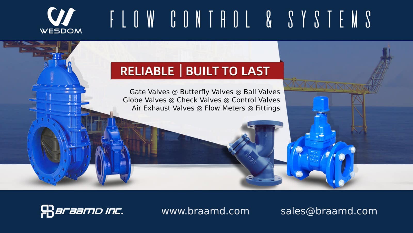 Wesdom Valves, Piping, Flow Solutions