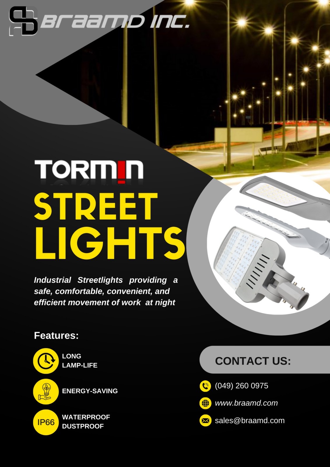 TORMIN Industrial Streetlight