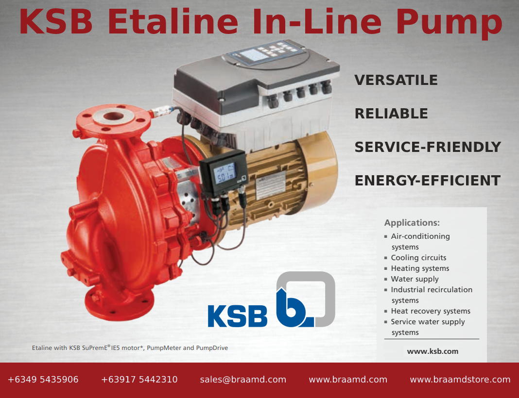 Dry-installed pump - KSB Etaline Pump