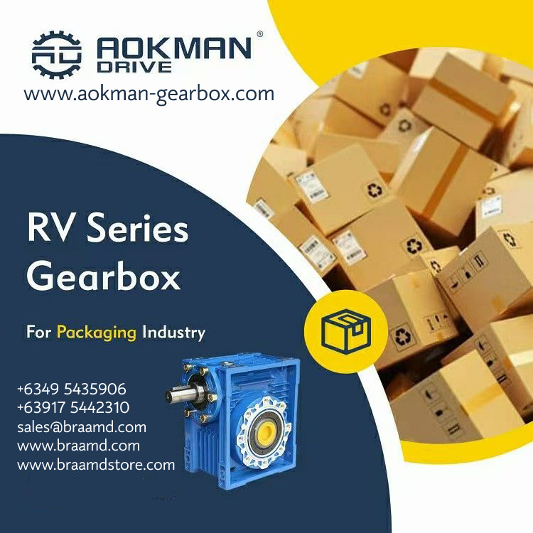 RV Series Gearbox from AOKMAN for Packaging Industry