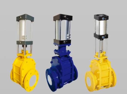 Wesdom Pneumatic Double Gate Valve