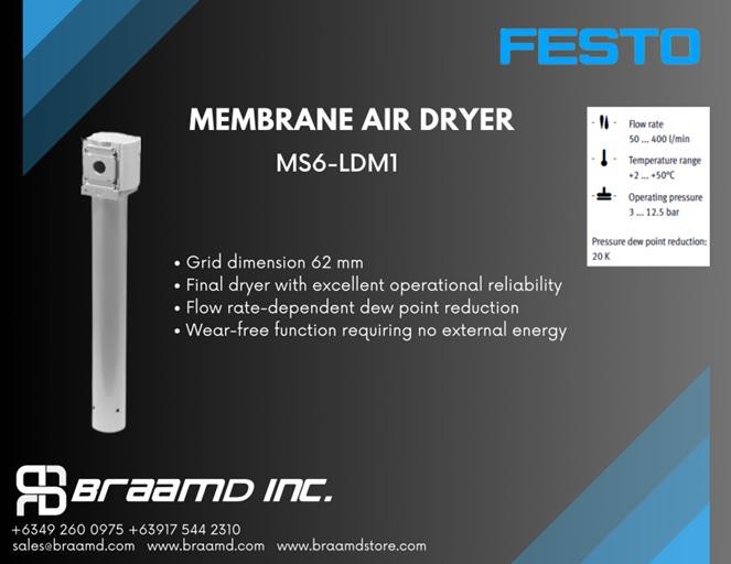 FESTO MS Series MEMBRANE DRYER