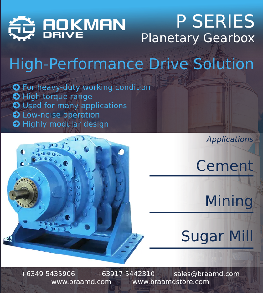 AOKMAN P-Series Planetary Gearbox, High-Performance Drive Solution