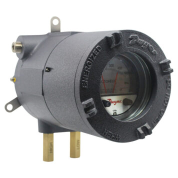 Dwyer SERIES AT-A3000 ATEX/IECEX APPROVED PHOTOHELIC® PRESSURE SWITCH/GAGE