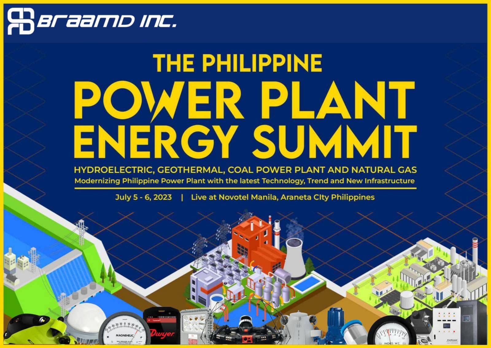 BRAAMD @ The Philippine Power Plant Energy Summit