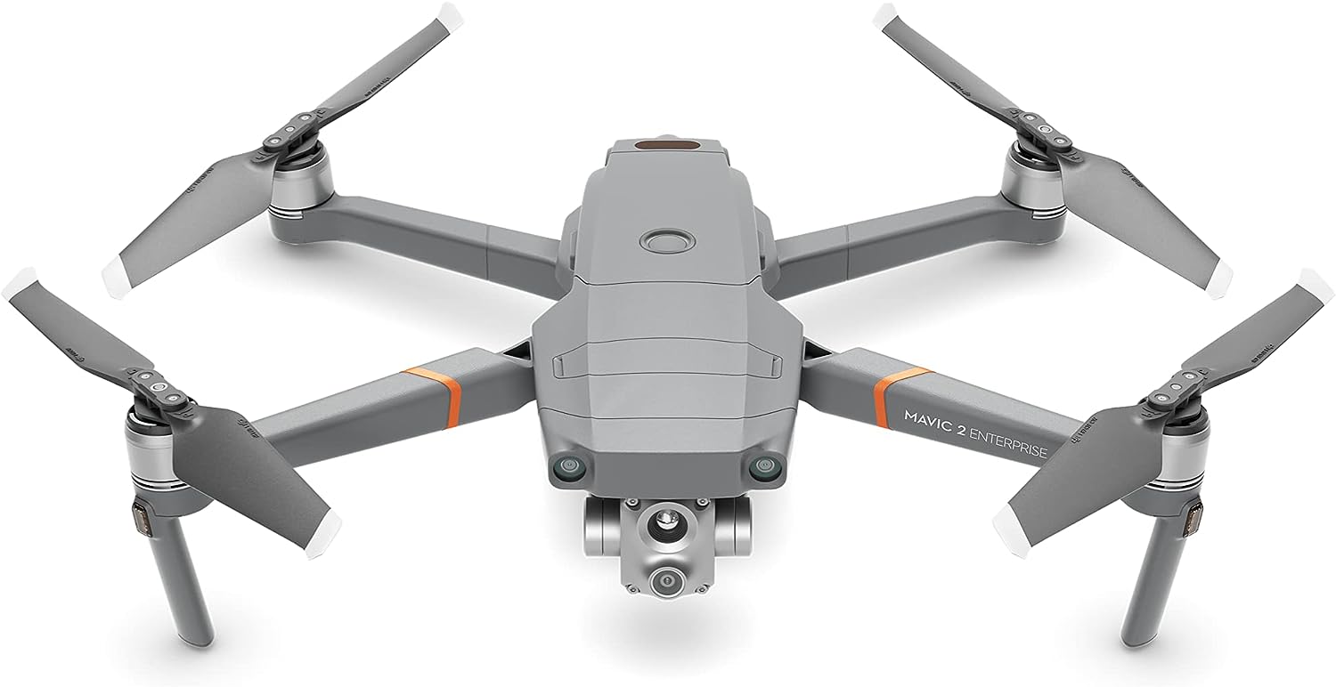 DJI Mavic 2 Enterprise Advanced - Compact Commercial Drone with Thermal and Zoom Dual-Camera, and Spotlight and Loudspeaker Attachments Built for Search & Rescue, Fire Fighting, Inspection, and More