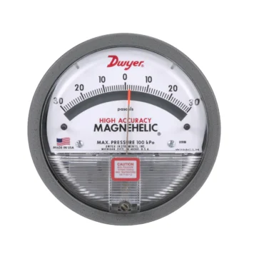 DWYER SERIES 2000-HA HIGH ACCURACY MAGNEHELIC® DIFFERENTIAL PRESSURE GAGE Indicate Positive, Negative or Differential, Accurate within 1%