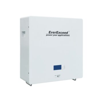 EverExceed UL Approval 51.2V 100Ah 200Ah Powerall Wall Mounted Energy Storage LiFePO4 Battery For Home Use