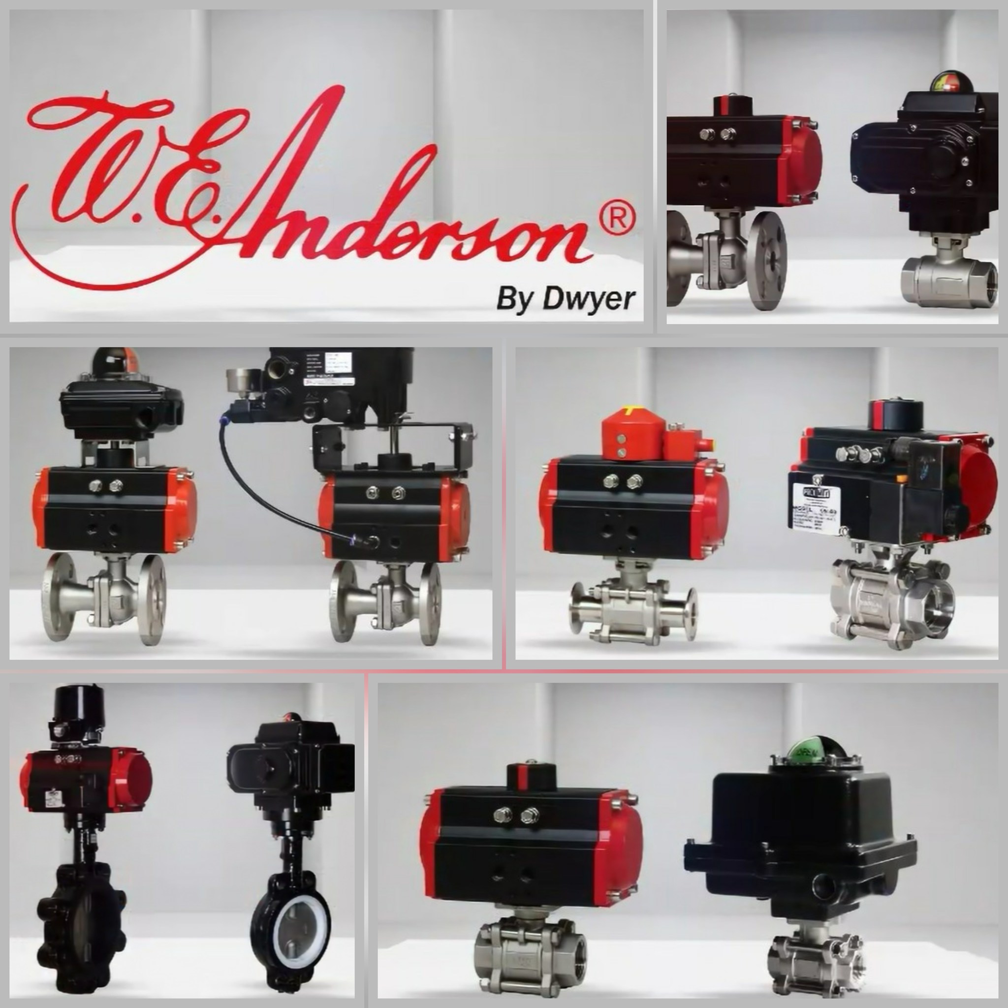 Automated and Manual Valve Products: W.E. Anderson by Dwyer