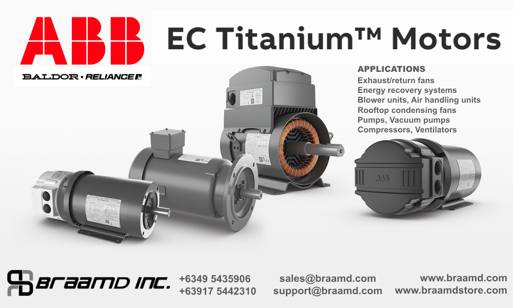 ABB Baldor-Reliance EC Titanium™ Motors