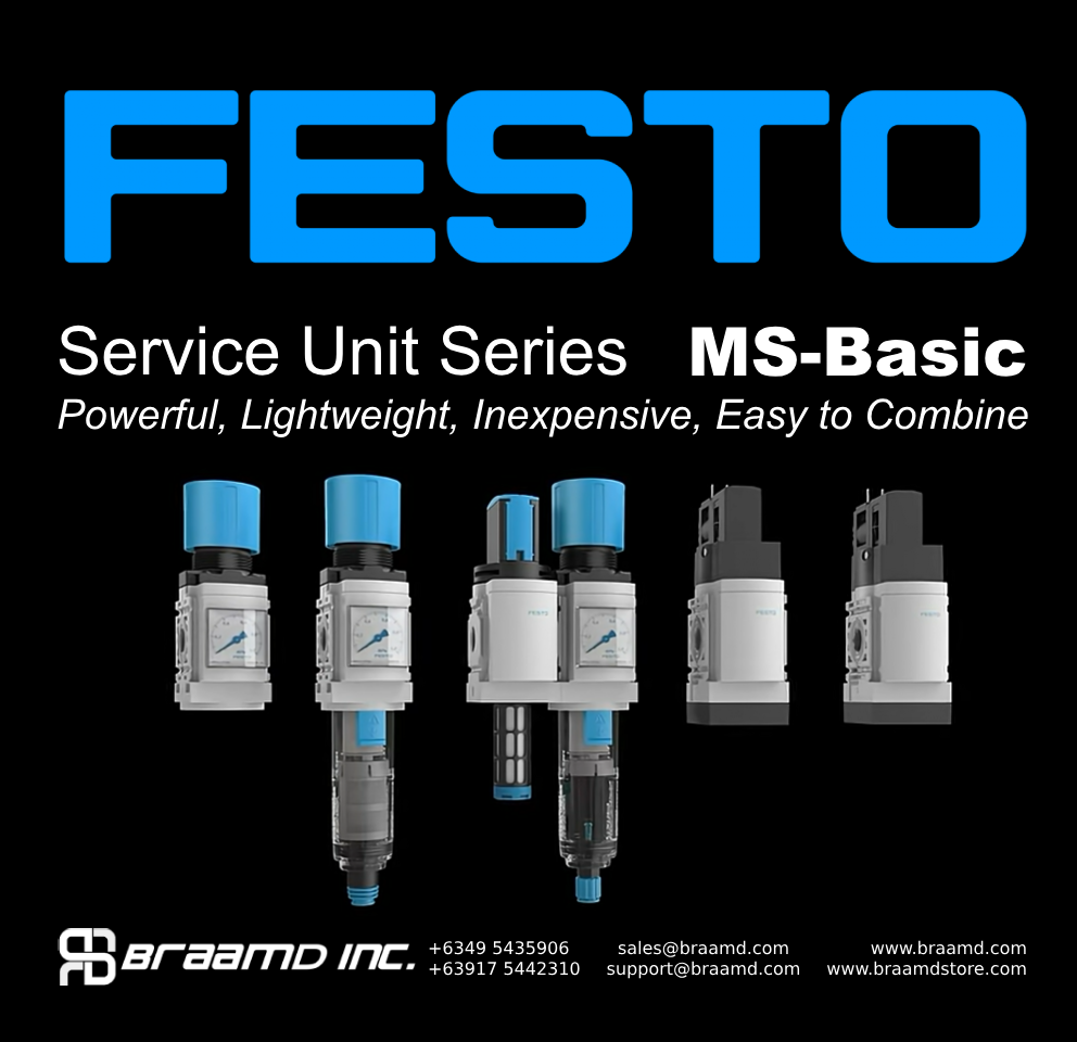 Perfect compressed air preparation with Festo MS Series