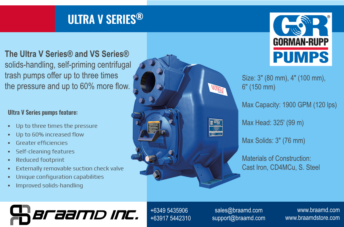 Gorman Rupp ULTRA V SERIES® & VS SERIES