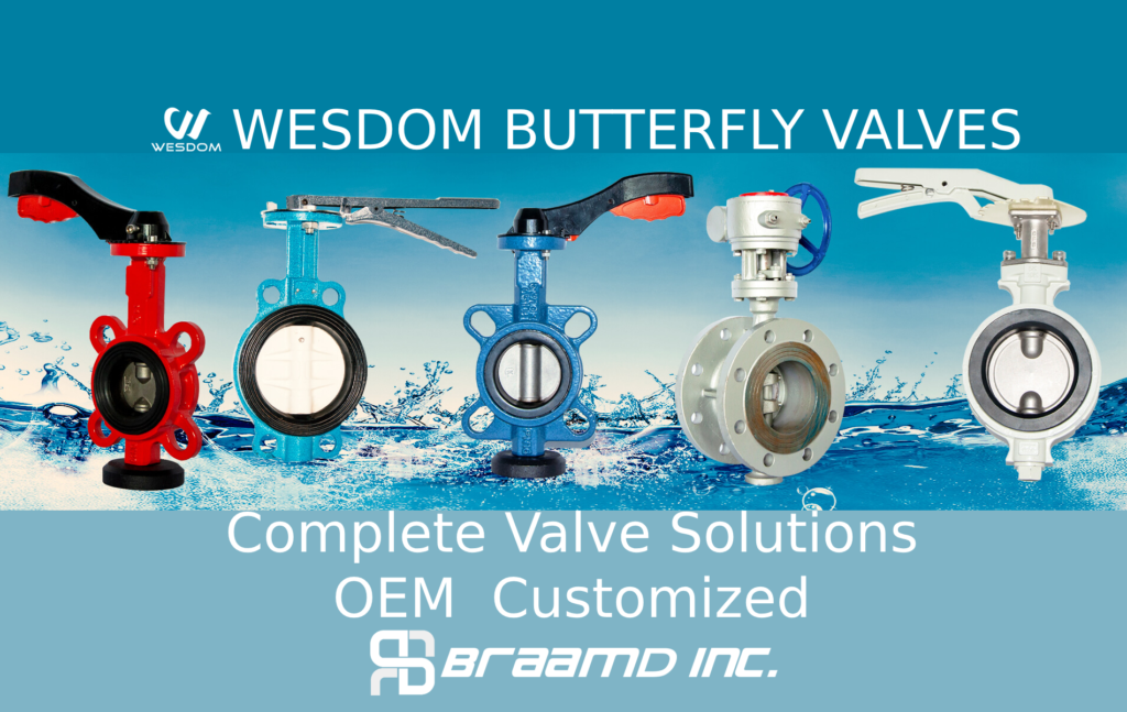 Wesdom Butterfly Valves | BRAAMD Store