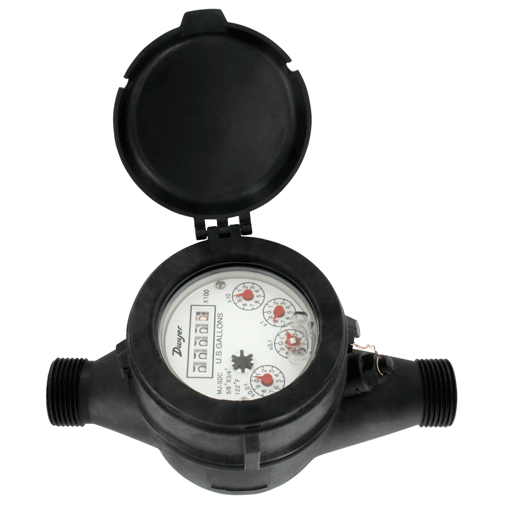 Dwyer SERIES WPT MULTI-JET PLASTIC WATER METER