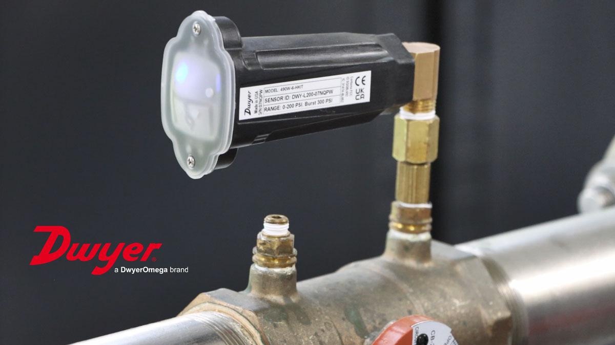 Dwyer Series 490W Wireless Hydronic Differential Pressure Manometer