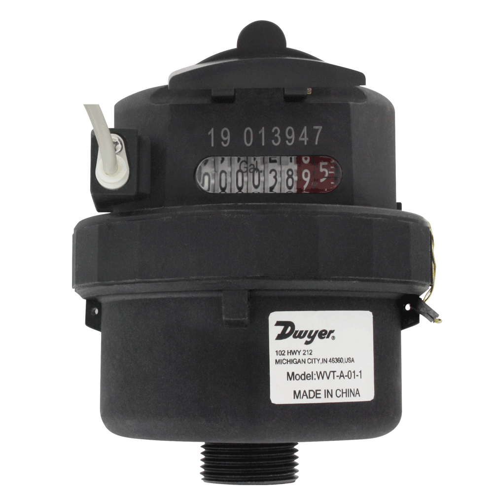 Dwyer SERIES WVT VERTICAL WATER METER