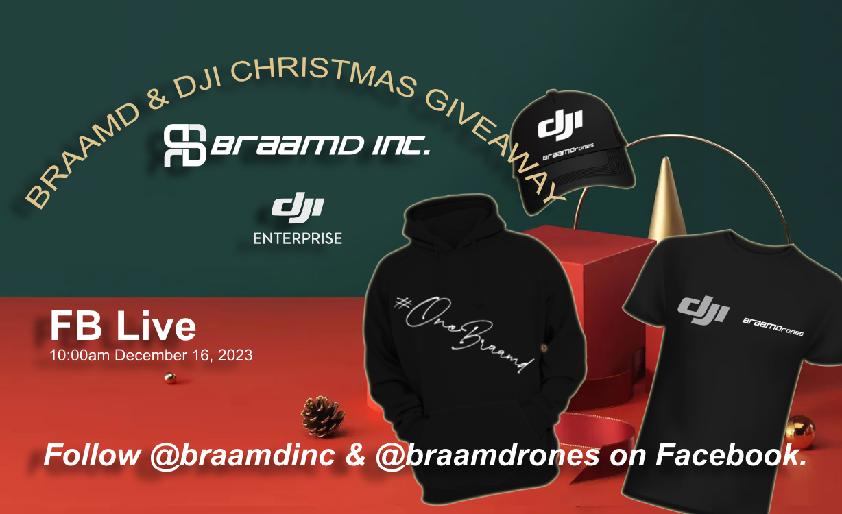 BRAAMD Inc. & DJI Enterprise Christmas Giveaway is set!