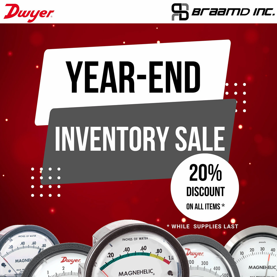 Dwyer Year-End Inventory SALE