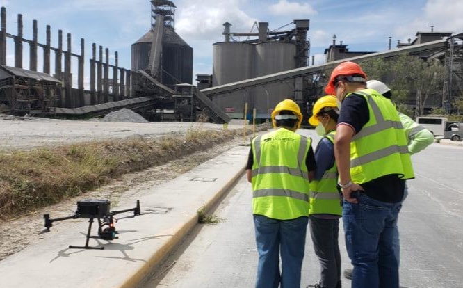 Working with DJI Enterprise Philippines as we present DJI Enterprise Drones for Cement Plant use