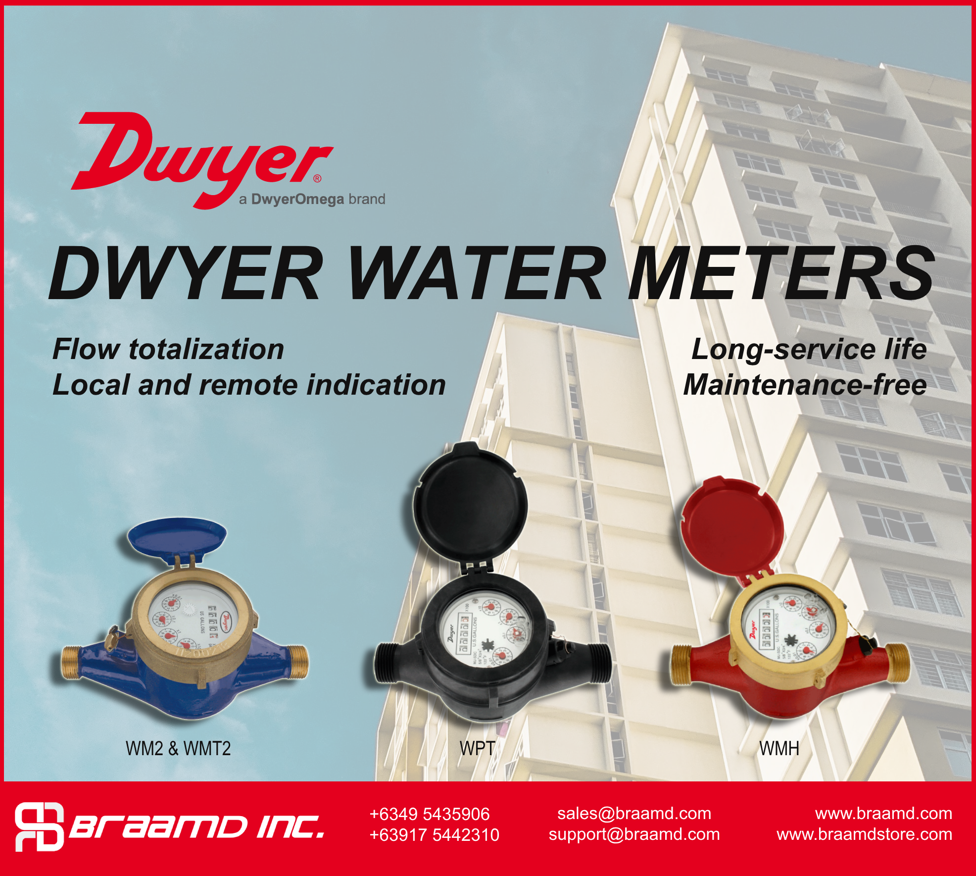 Dwyer Water Meters