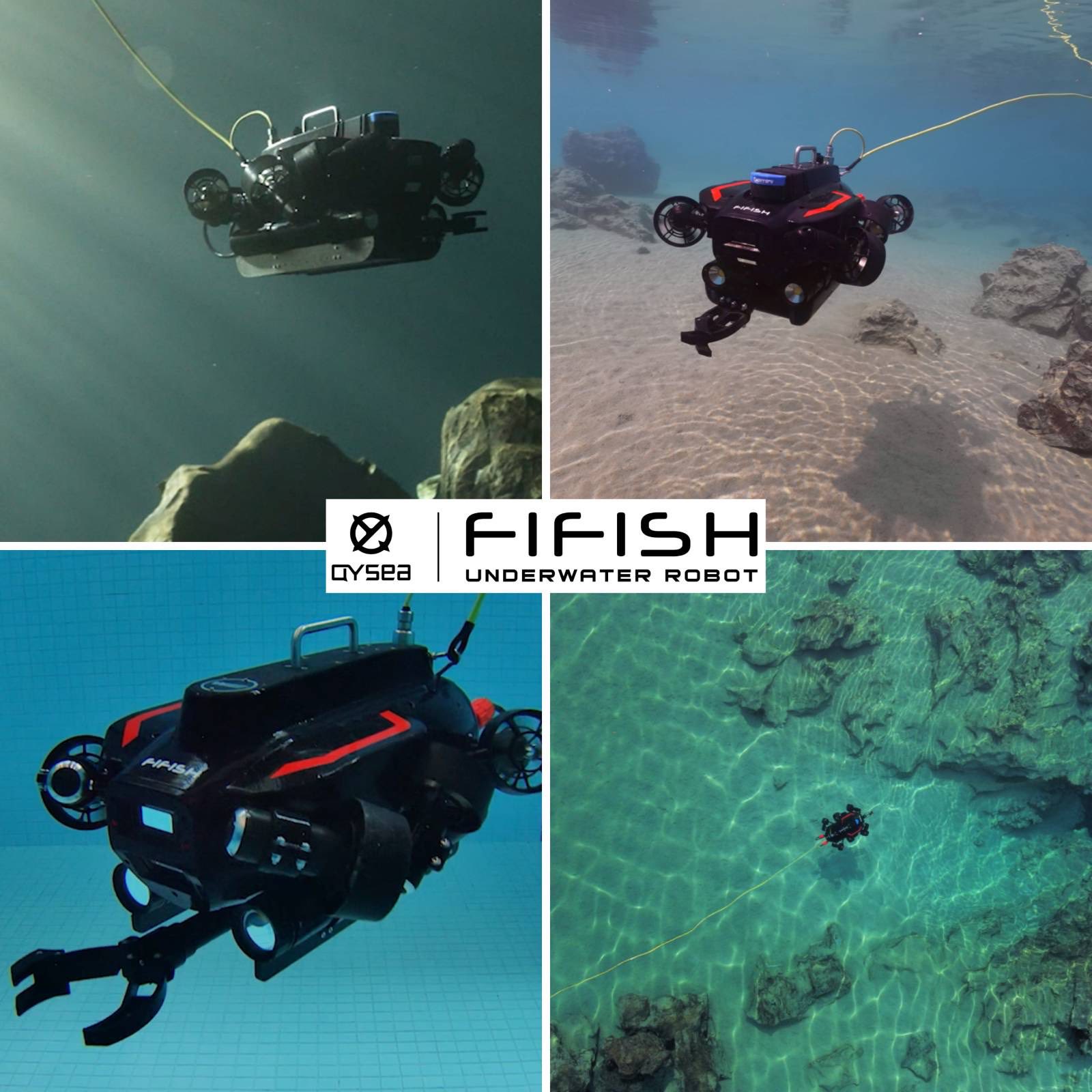 Fifish Underwater Robots from BRAAMD Inc.