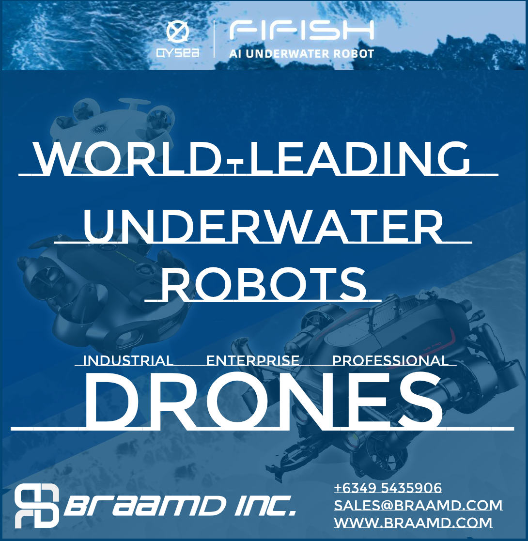 Enterprise, Industrial, Professional Underwater Robots