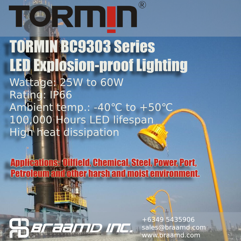 TORMIN BC9303 Series LED Explosion-proof Lighting