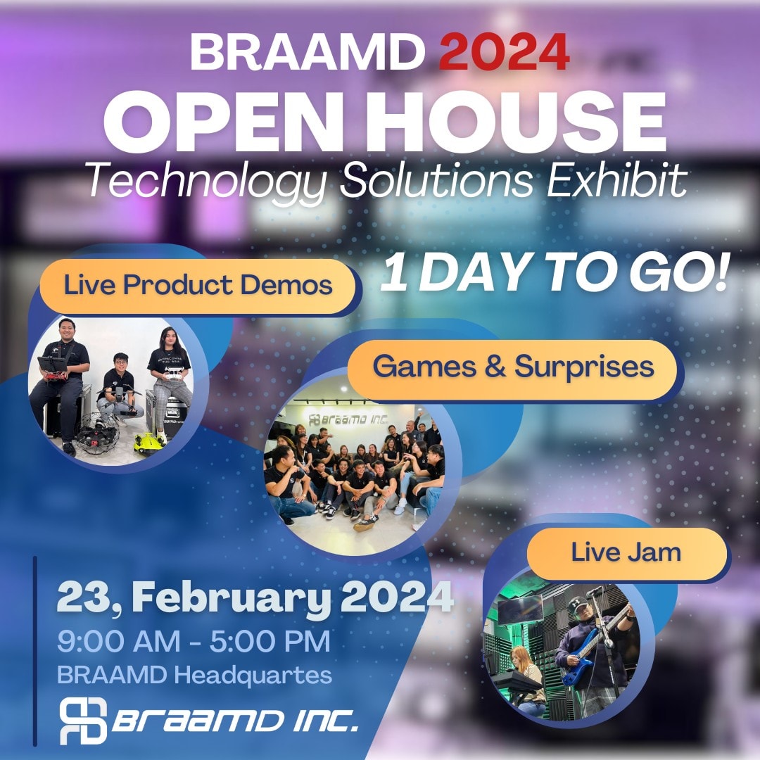 One day to go before our exciting Open House - Technology Solutions Exhibit 2024!