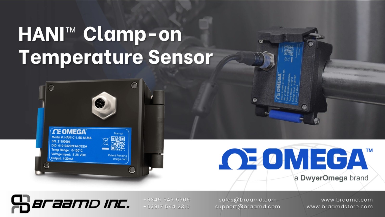 HANI™ Clamp Sensor - High Accuracy Non-Invasive
