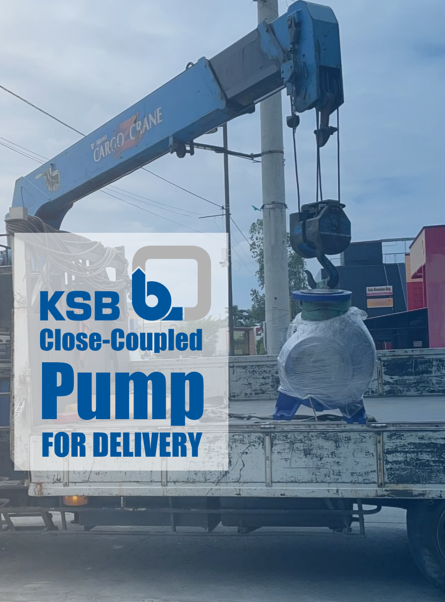 KSB Close-coupled Pump For Delivery