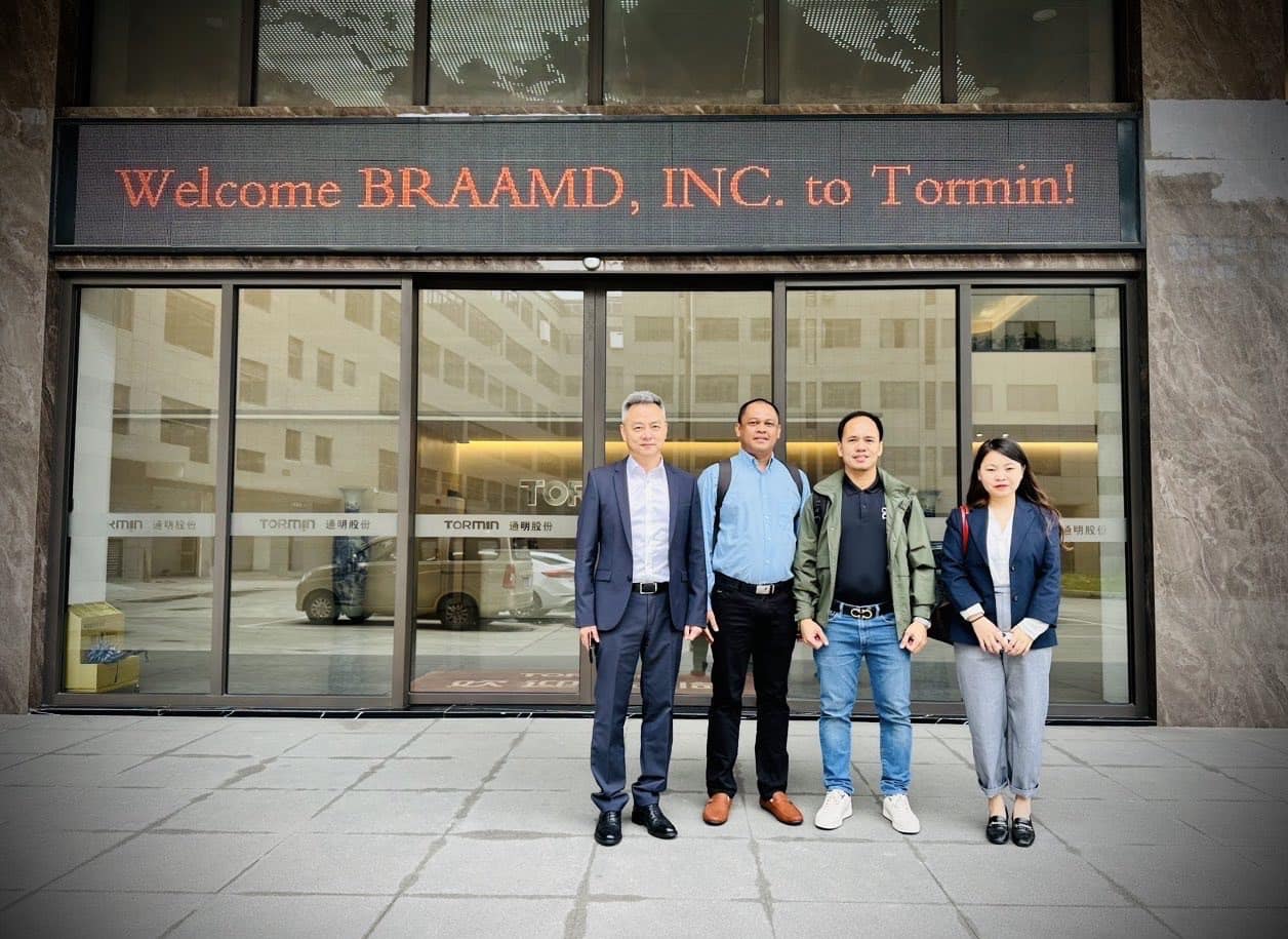 BRAAMD visits Tormin in Wenzhou City, China