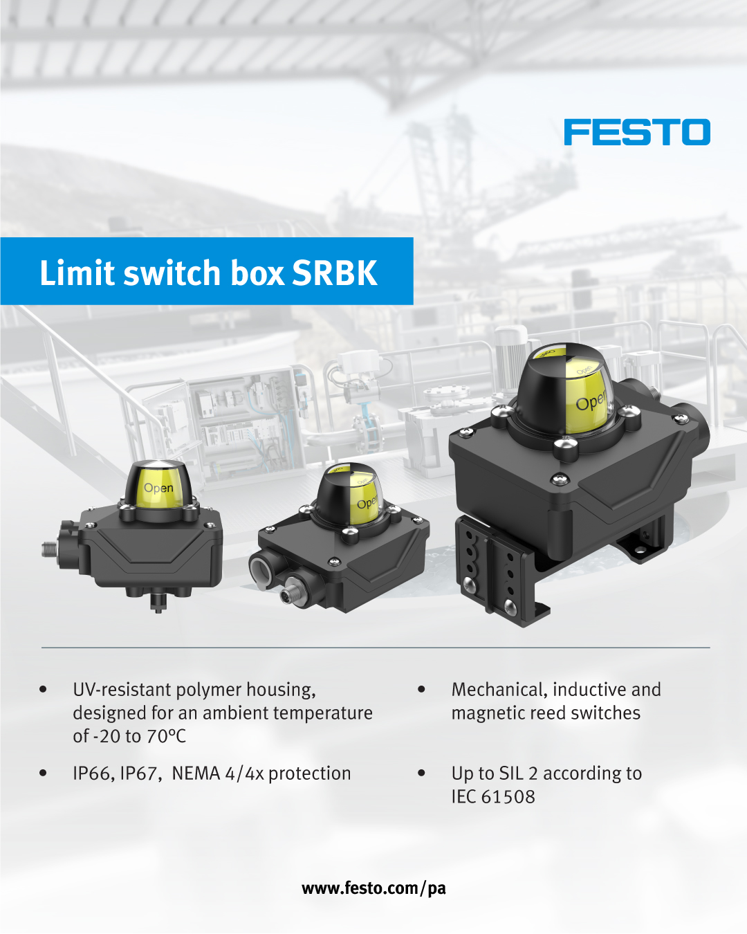 Festo SRBK Limit switch box