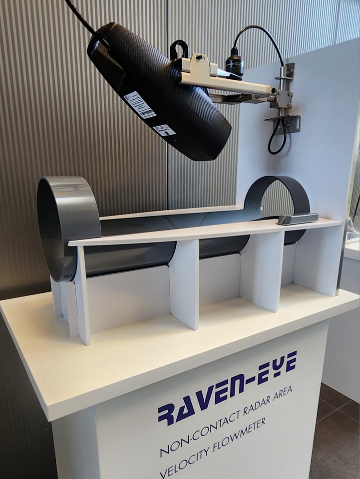 RAVENE-EYE Non-contact Radar Area/Velocity Flow Meter