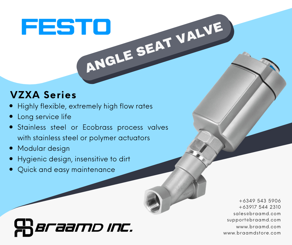 VZXA Festo Angle Seat Valve