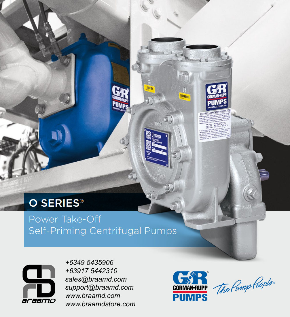 O SERIES® Power Take-Off Self-Priming Centrifugal Pumps