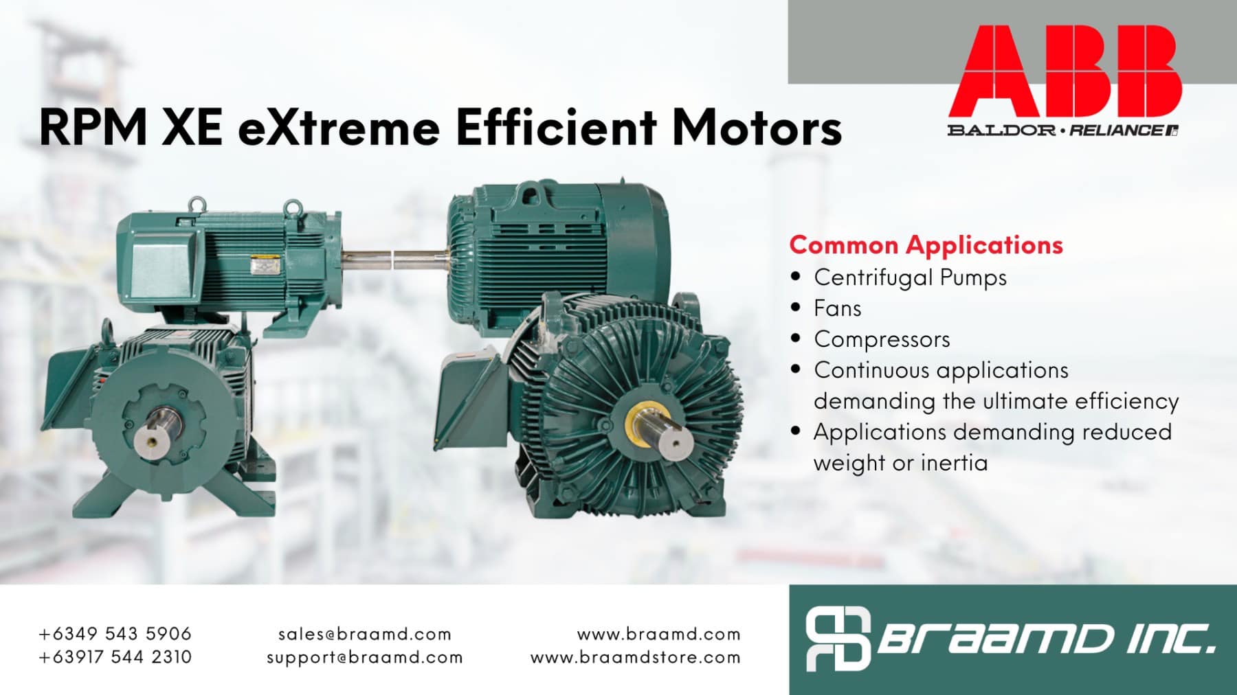 Baldor-Reliance® RPM XE Motor