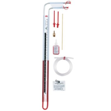 DWYER Series 1227 Dual Range Flex-Tube® U-Inclined Manometer