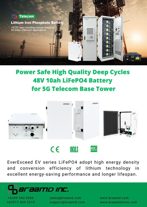 EverExceed Battery for Telecom