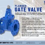 AVK series 21 are flanged, resilient seat gate valve