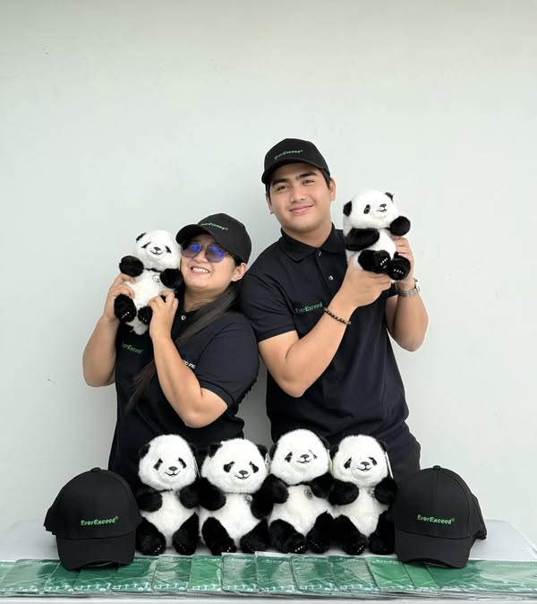 Everexceed panda plushie