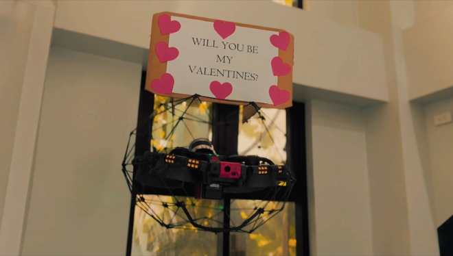 Love is in the air, and so are the Elios Drones this Valentine's Day!