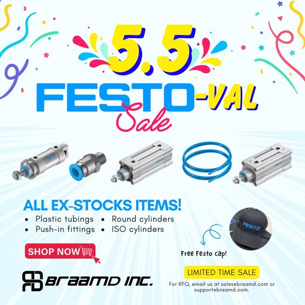 It’s here, the 5.5 FESTO-val Sale!