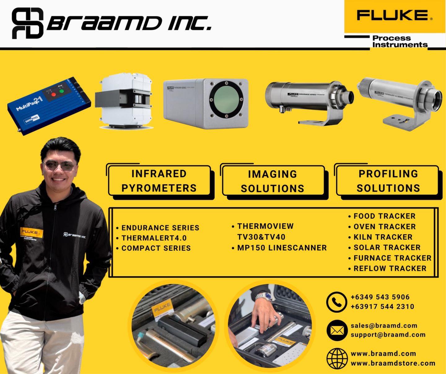 Fluke Process Instruments now within your reach through BRAAMD Inc.